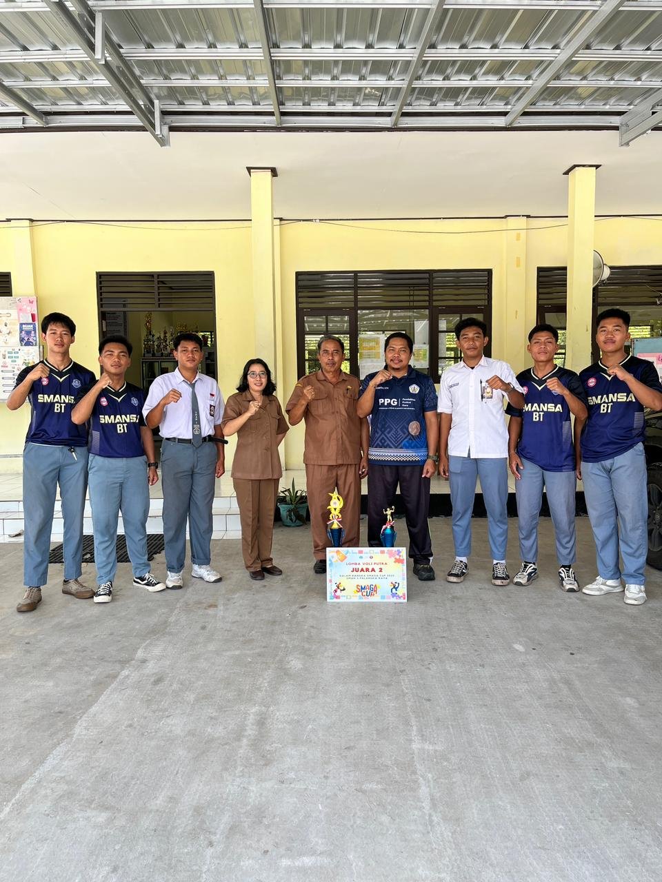 Juara 2 Lomba Vollyball Putra