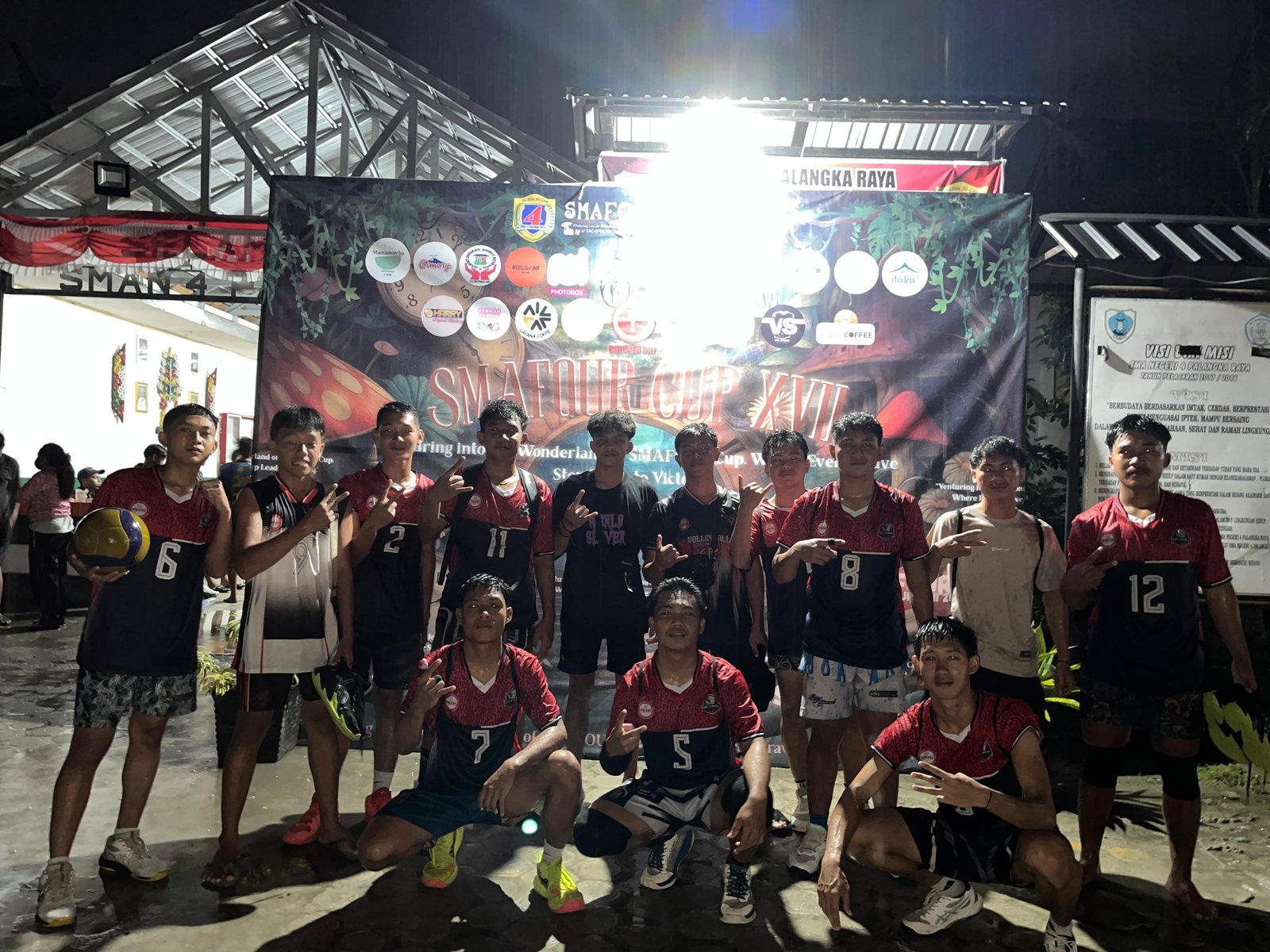 Juara 3 Lomba Vollyball Putra