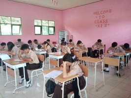Dokumentasi Kegiatan Pelaksanaan Ulangan Semester I TA.  2025/2026
